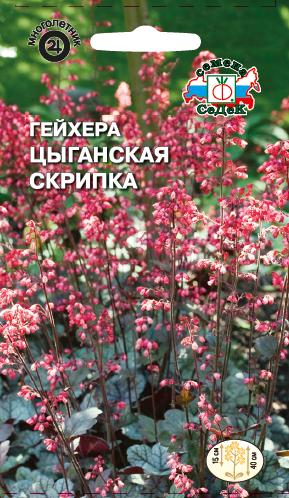 Семена цветов - Гейхера Цыганская Скрипка 0,1 г - 2 пакета